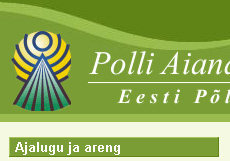 ekraanipilt Polli Aiandusuuringute Keskus lehek&uuml;ljest